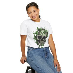 Skull & Vines Unisex T-Shirt - "From Death, Life Grows"