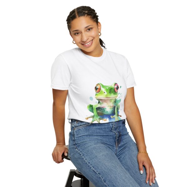 Colorful Frog Graphic Unisex T-Shirt - Eco-Friendly & Vibrant Design - Image 6
