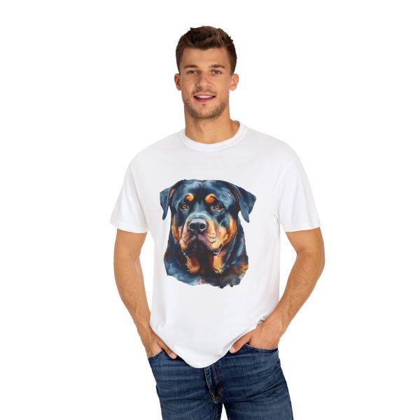 Rottweiler Lovers Unisex Garment-Dyed T-Shirt - Image 4