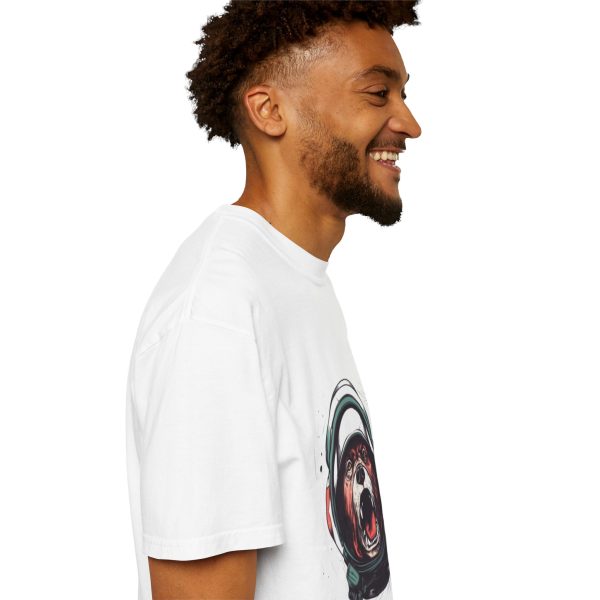 Astronaut Dog Graphic Unisex T-Shirt – Fun Space-Themed Apparel - Image 7