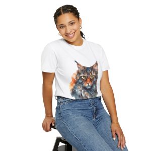 Maine Coon Cat T-Shirt - I Love Maine Coon Apparel for Cat Lovers