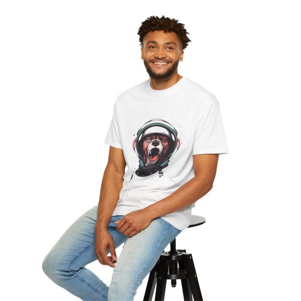 Astronaut Dog Graphic Unisex T-Shirt – Fun Space-Themed Apparel - Image 6