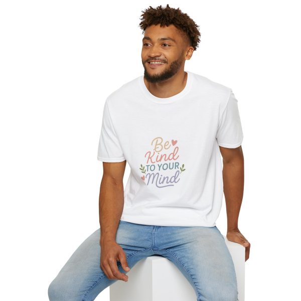 Be Kind to Your Mind T-Shirt – Unisex Softstyle Tee for Positive Vibes - Image 12