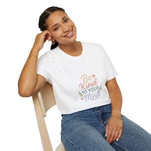 Be Kind to Your Mind T-Shirt – Unisex Softstyle Tee for Positive Vibes